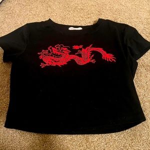 Romwe, High crop-top